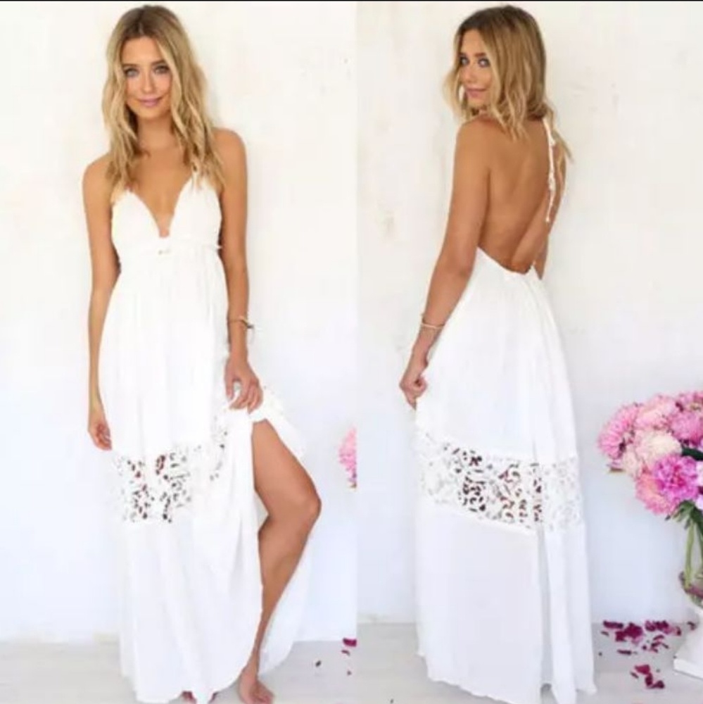 🆕️ Maxi Backless Dress
